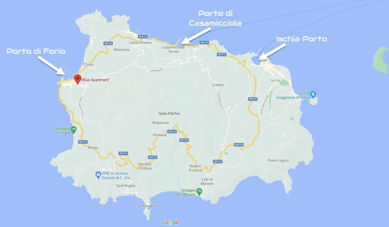 Blue Apartment Forio di Ischia 외부 사진